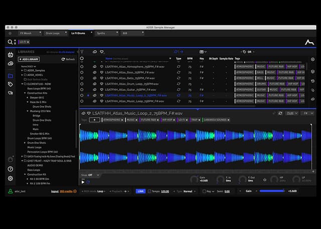 ADSR Sample Manager